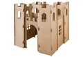 Produktbild: Kingpower Spielhaus Kinder Spielhaus Ritterburg Pappe Pappburg Karton Kartonhaus Spielburg