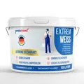 Produktbild: preismaxx Extrem Weiß Wandfarbe 10 Liter hohe Deckkraft weiss matt Innenfarbe
