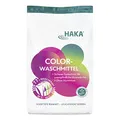 Produktbild: HAKA Colorwaschmittel Pulver, 3 kg (77 WL), kraftvolle Fleckentfernung für strahlende Buntwäsche, Farbschutz & Faser-Glättung, ohne Aluminium & Füllstoffe, vegan, umweltfreundlich