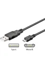 Produktbild: Pro USB-A USB Micro-B - 0.15m - Schwarz