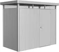 Produktbild: Biohort Gerätehaus HIGHLINE Gr. H1, verschiedene Farben, BxT: 275x155 cm, stylisches Metall-Gartenhaus mit Flachdach