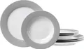 Produktbild: Tafelservice 8 tlg. Doppio grau