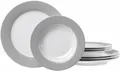 Produktbild: Ritzenhoff & Breker Tafelservice Teller Set, Geschirr-Set (8-tlg), 4 Personen, Porzellan, 8 Teile, für 4 Personen