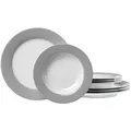 Produktbild: Ritzenhoff Breker Tafelservice, Grau, Keramik, 1x1x1 cm, Essen & Trinken, Geschirr, Geschirr-Sets
