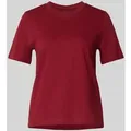 Produktbild: Vero Moda Regular Fit T-Shirt aus reiner Baumwolle Modell 'PAULINA' in Dunkelrot, Größe XS