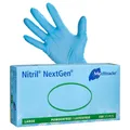 Produktbild: Meditrade® unisex Einmalhandschuhe Nitril® NextGen® blau Größe L, 100 St.