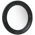 Produktbild: vidaXL Wandspiegel im Barock-Stil 50 cm Schwarz