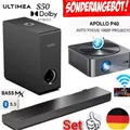 Produktbild: ULTIMEA Nova S50 TV Soundbar Dolby Atmos +ULTIMEA ApolloP40 Beamer 4K Projektor.