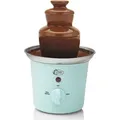Produktbild: Bestron Schokoladenbrunnen mit 3 Etagen, kleiner Schokobrunnen mit Warmhaltefunktion, 60 Watt, Farbe: Mint