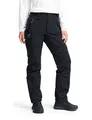 Produktbild: RevolutionRace Cyclone 3L Shell Pants für Damen, wasserdichte Hose mit Recco-Reflektoren zum Wandern, Black, L