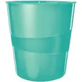Produktbild: Leitz Papierkorb WOW 52781051 15l PS eisblau