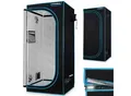 Produktbild: Growbox Komplettset – Indoor Gewächshaus mit 150W LED Vollspektrum Dimmbar, Carbon-Filter, Ventilator, Anzuchtzelt, Zuchtzelt - 60x60x180