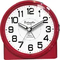 Produktbild: Eichmüller Funkwecker Rot mit Licht, Alarm, Schlummer und Leuchtzeiger, (EM_9890-05)
