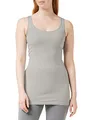Produktbild: Vero Moda NOS Damen VMMAXI MY SOFT LONG TANK TOP GA NOOS Top,, per pack Grau (Light Grey Melange Light Grey Melange), 34 (Herstellergröße: XS)