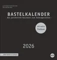 Produktbild: Premium-Bastelkalender schwarz mittel 2026 | Heye | Kalender | Spiralbindung