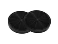 Produktbild: Bosch Aktivkohlefilter DHZ5316 | Ersatzfilter für Dunstabzugshauben | Umluftbetrieb | rund | 2 Stück | Schwarz