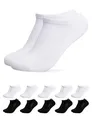 Produktbild: Occulto Damen & Herren Bambus Sneaker Socken 10er Pack (Modell: Sunny) Schwarz Weiß 39-42