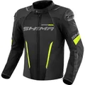 Produktbild: SHIMA Solid 2.0 Vented wasserdichte Motorrad Textiljacke, schwarz-gelb, Größe 4XL für Männer