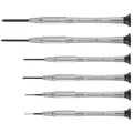 Produktbild: BERNSTEIN Uhrmacher-Mikro-Schraubendreher Satz 6-tlg Schlitz 0,6/1,0/1,5 mm & Kreuzschlitz PH0000 / PH000 / PH00, Uhrmacherwerkzeug Set, Für Uhren, Brillen, Reparatur, Made in Germany