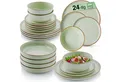 Produktbild: SÄNGER Tafelservice Rio Geschirrset (24-tlg), 6 Personen, Steingut, Handmade, Mintgrün, Erweiterbar, VALUE COLLECTION