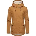 Produktbild: Ragwear Winterjacke Monade Damen Winterparka mit Kapuze und m. Fleece gefüttert braun XXL (44)