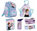 Produktbild: Disney Eiskönigin Schulranzen Set Mäppchen Lunchbox Trinkflasche Sportbeutel