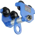 Produktbild: VEVOR Laufkatze 1000 kg Tragkraft Rollfahrwerk mit Doppelrädern, einstellbar für I-Trägerflanschbreite 63,5 bis 177,8 mm Hochleistungs-Garagenhe...