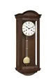 Produktbild: Hermle Pendelwanduhr in Wurzelholzoptik 71001-030141 1/2 Std. Schlag Braun 66cm x 25cm x 14cm