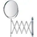 Produktbild: Kosmetik-wandspiegel Teleskop Exclusiv, Wandspiegel, 3-fach Vergrößerung, Silber Glänzend, Stahl Chrom, Glas - Silber Glänzend - Wenko
