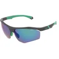 Produktbild: Polaroid 207374 Herren-Sonnenbrille Halbrand Rectangular Kunststoff-Gestell, schwarz