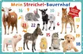 Produktbild: Mein Streichel-Bauernhof: Adventskalender mit Fühlelementen