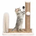 Produktbild: vidaXL Katzenbaum mit Fellpflegebogen und Kratzsäule