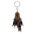 Produktbild: IQ Lego Star Wars - Chewbacca Schlüsselanhänger mit LED-Taschenlampe Spielzeuggeschenke für Kinder - 76 mm große Figur - 2 CR2025 Batterien enthalten