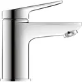 Produktbild: Duravit Wave Einhebel-Waschtischmischer S, ohne Ablaufgarnitur, Ausladung 95 mm, Chrom Hochglanz, WA1011002010