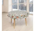 Produktbild: laro Tischdecke rund 140 cm wachstuchtischdecke Tischdecke abwaschbar