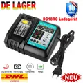 Produktbild: DC18RC für Makita fach Ladegerät 196933-6 Schnellladegerät 14.4V -18V BL1850B DE