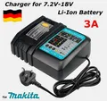 Produktbild: 14,4 - 18V DC18RC Schnellladegerät für Makita Li-Ion All Akku BL1860 BL1850 1830