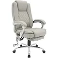 Produktbild: CLP Chefsessel, Grau, Metall, 67x110x70 cm, Arbeitszimmer, Bürostühle, Chefsessel