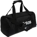 Produktbild: adidas LINEAR DUFFEL S Sporttasche Kinder in black-black-white, Größe Einheitsgröße HW 2025