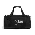 Produktbild: adidas Unisex Essentials Linear Duffel Bag, Black/Black/White, S