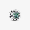 Produktbild: PANDORA Charm Anhänger Bead 925 Sterlingsilber Kleeblatt bunte Steine 792752C01