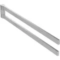 Produktbild: Handtuchhalter Hewi System 900 Q, 2-armig, chrom - 900Q09.00040