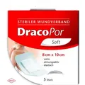 Produktbild: Dracopor Wundverband 8x10 cm steril 5 St