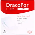 Produktbild: DRACOPOR Wundverband 8x10 cm steril 5 St