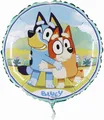Produktbild: Folienballon „Blauer Hund“, 45 cm, 1 Stück.