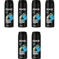 Produktbild: AXE Alaska Deo 6x 150ml Deospray Deodorant Bodyspray ohne Aluminium Herren Männer Men