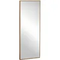 Produktbild: HOMCOM Wandspiegel Garderobenspiegel 125 x 45cm für Schlafzimmer Natur