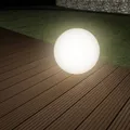 Produktbild: Heitronic 35419 Boule Solar-Dekoleuchte Kugel LED LED fest eingebaut 0.2 W Weiß