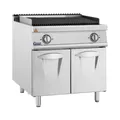 Produktbild: Lavastein-Grill - 8,1 kW - 50 bis 300 °C - 400 V - 80 x 73 cm - Pro 730 Series - Royal Catering RCELSG-80//700C
