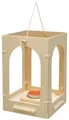 Produktbild: EDUPLAY 210088 Holzlaterne zum basteln & bemalen, Natur